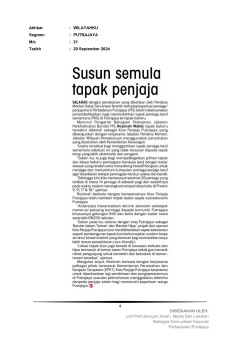 Susun Semula Tapak Penjaja