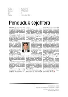 Penduduk Sejahtera