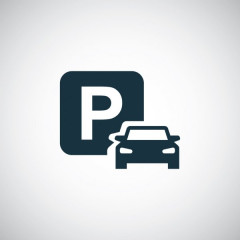 Paid Parking Location On Road Shoulder